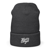 Load image into Gallery viewer, Teenior Citizen™ - Heather Grey Waffle Beanie