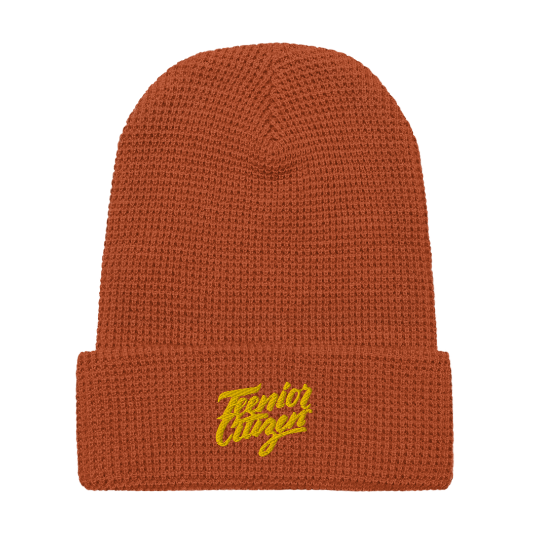 Teenior Citizen™ - Rust Waffle Beanie